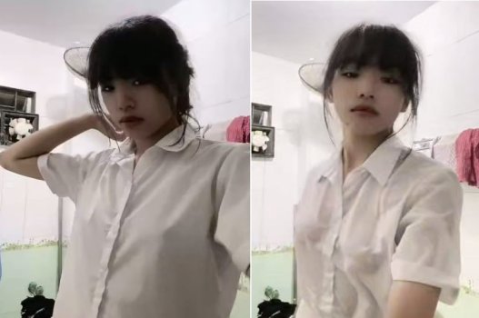 Đoạn clip cấp độ 18+ với nữ sinh và hành động 