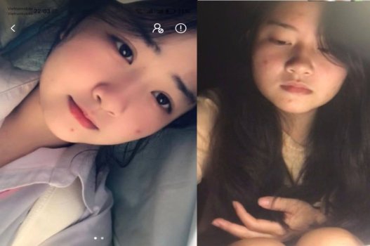 Nữ sinh xinh đẹp vú to nắn bóp cặp vú