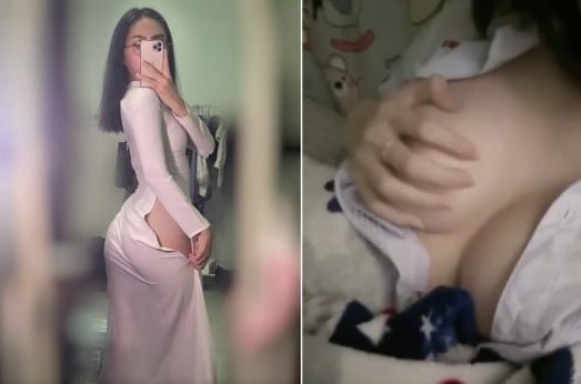 Doggy nữ sinh mông khủng đụ cho phê