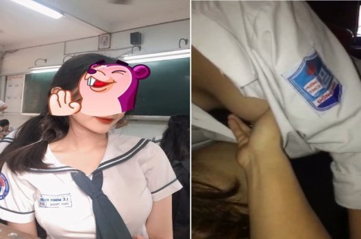 Phản cảm: Em nữ sinh Việt Nam sở hữu kỹ năng khiếm thức tốt khi thực hiện hành động tình dục đường miệng